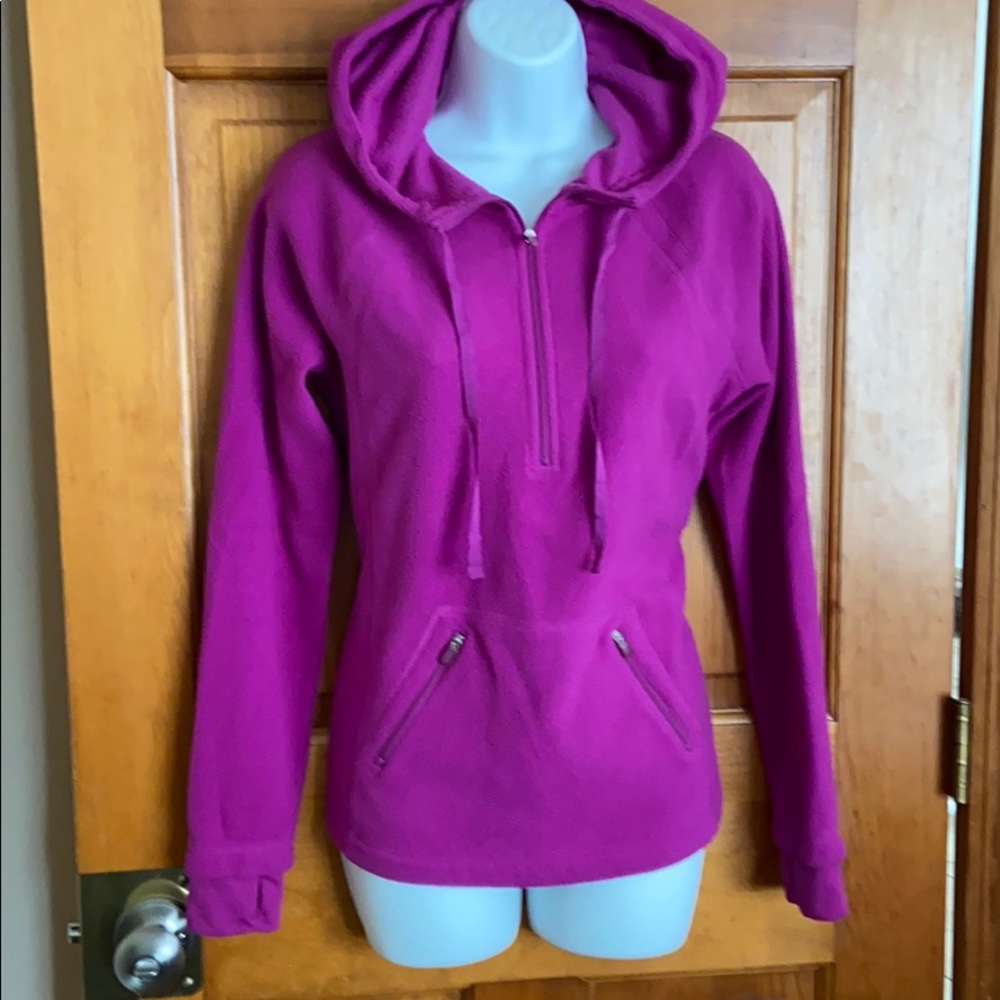 Soft magenta hoodie